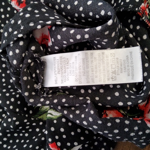 Monteau Los Angeles polka-dot button-up shirt - Picture 6 of 6